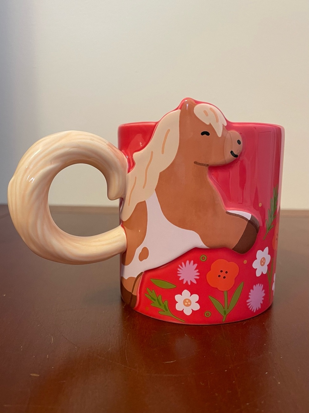 NEW STARBUCKS HORSE NEW YEAR MUG Cup Siren Lunar Chinese Coffee Tea Ceramic 12oz